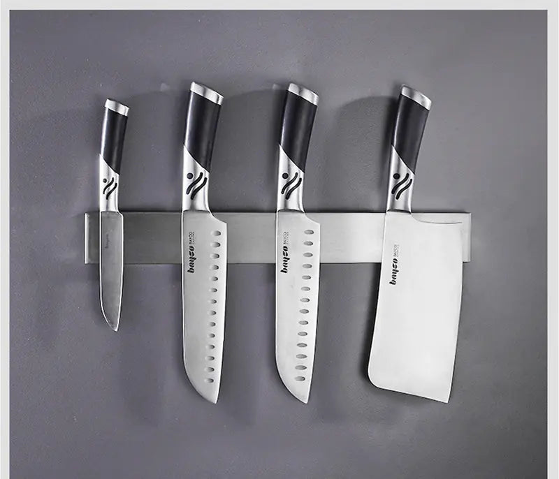 Magnetic Knife Holder Wall-Mounted Kitchen Rack
