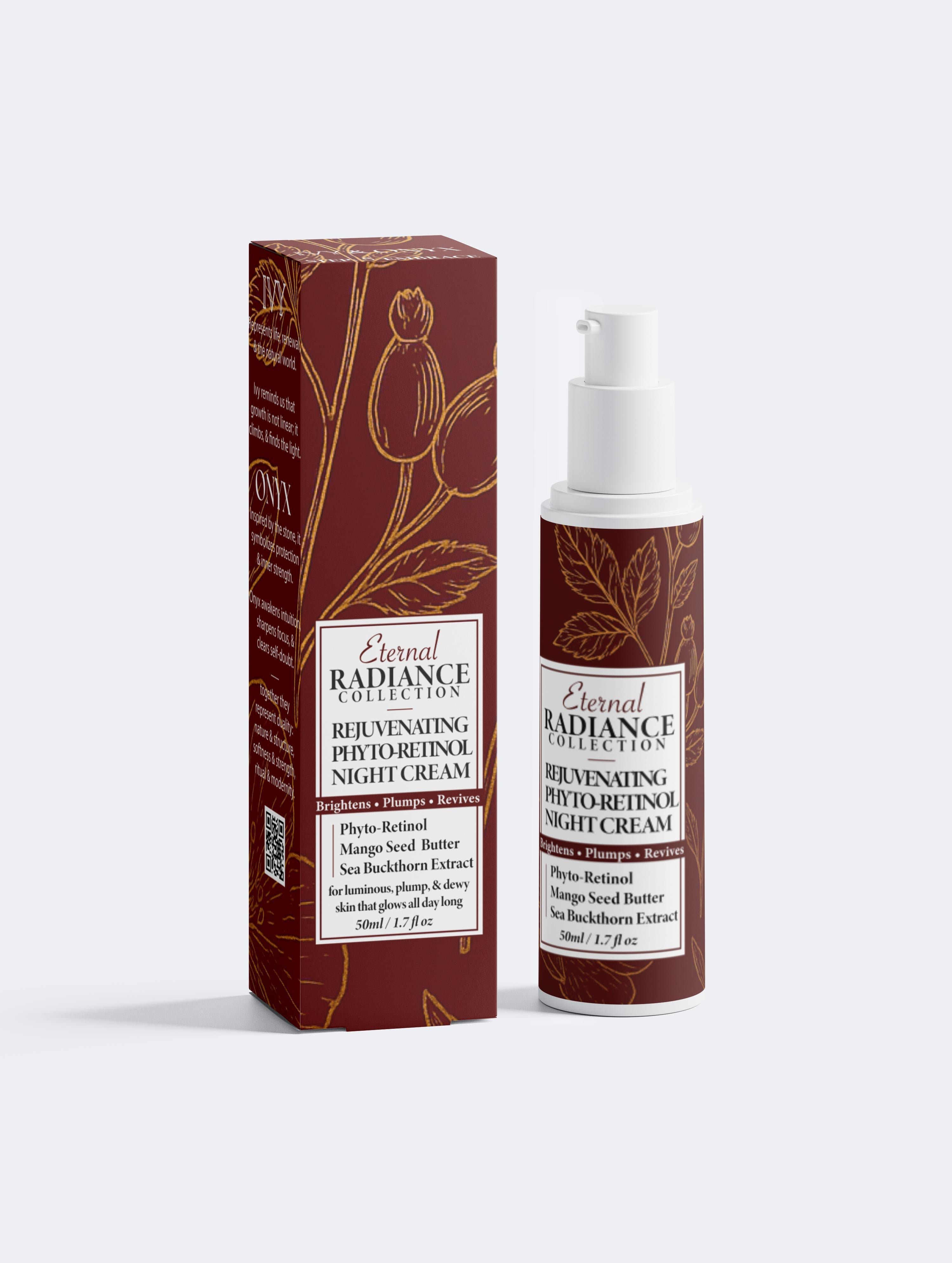 IVY & ONYX | Step 5(PM):Rejuvenating Phyto-Retinol Night Cream