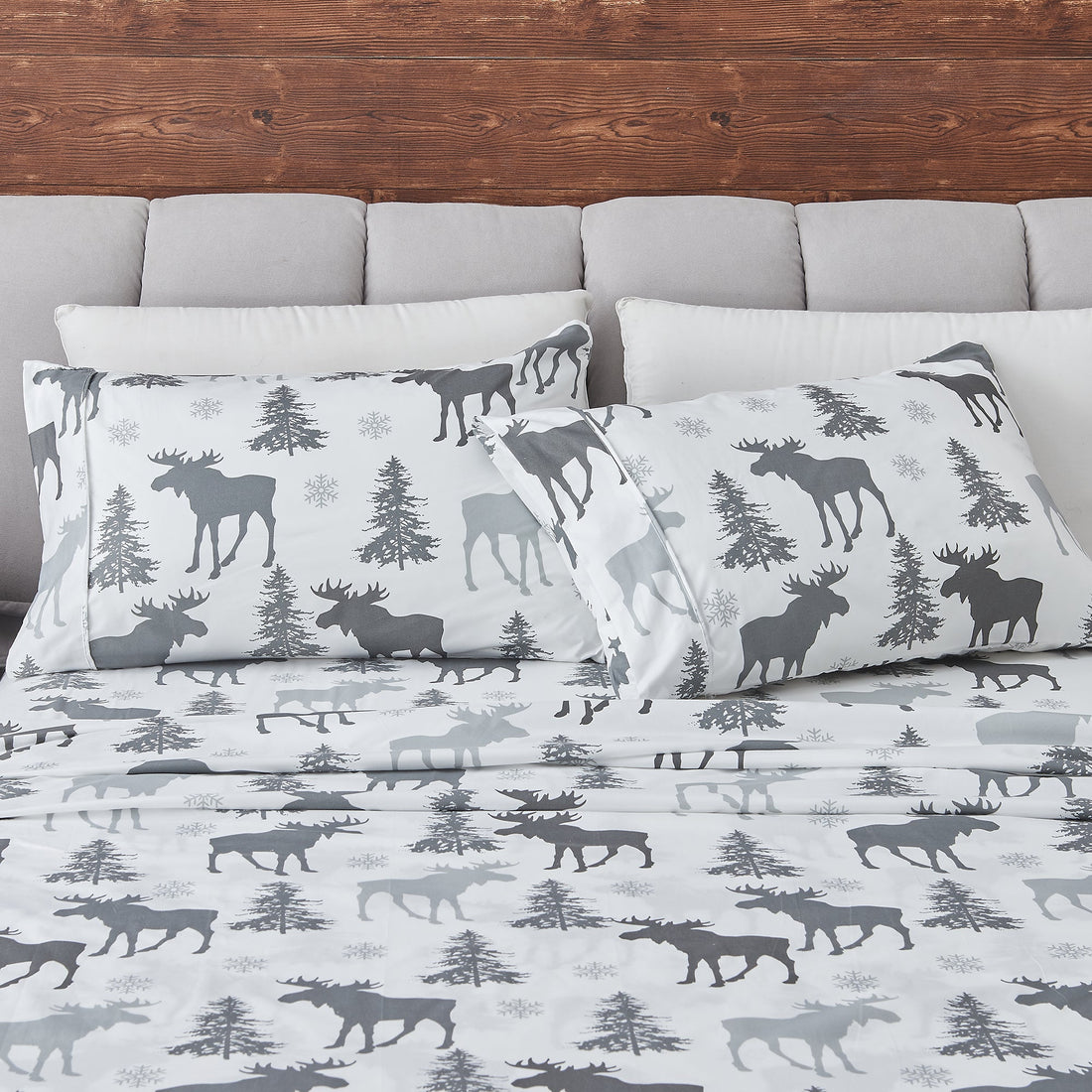 Lodge Printed Sheet Set - Mountain Ridge Collection