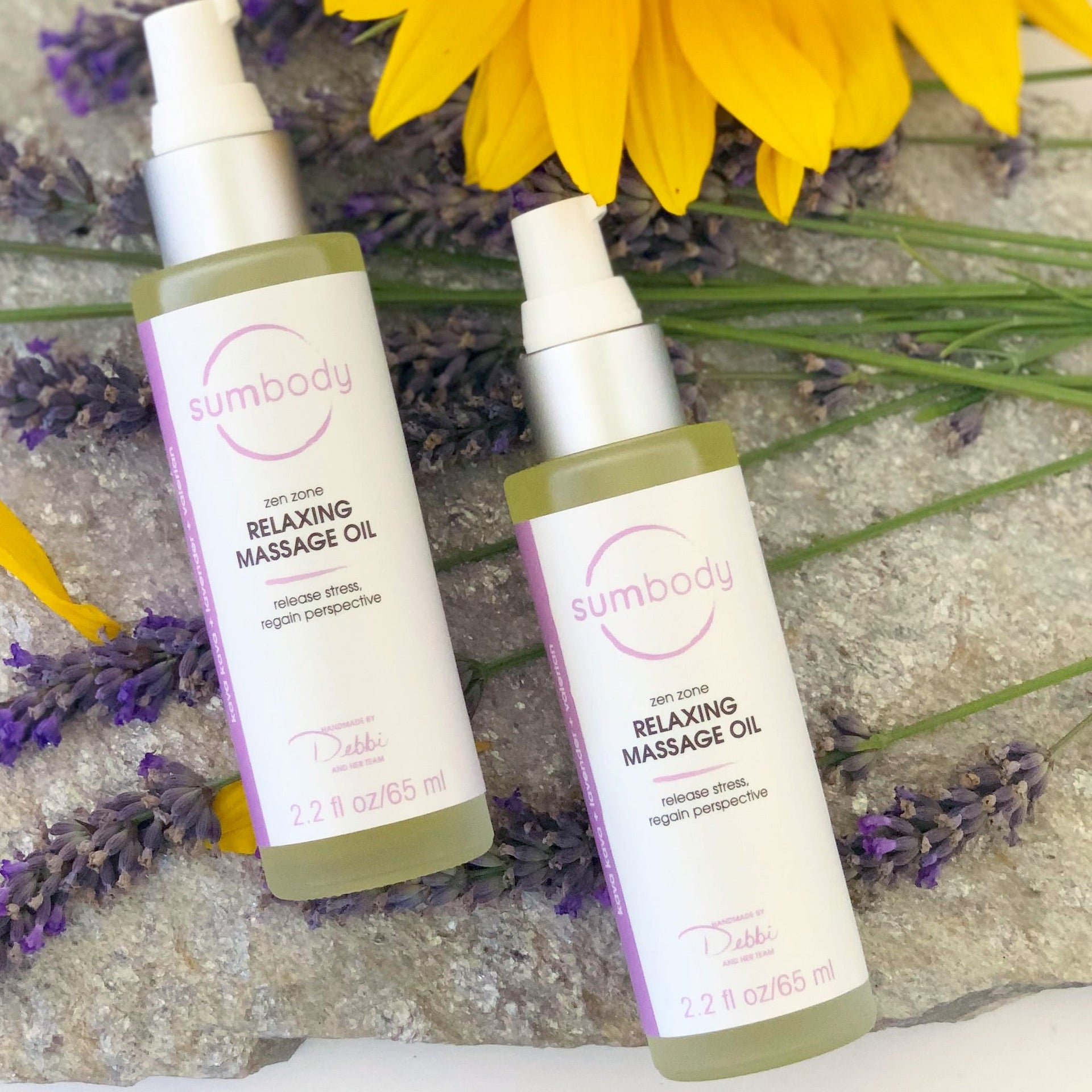 Zen Zone Relaxing Massage Oil for Stress Relief and Calming - Image 2