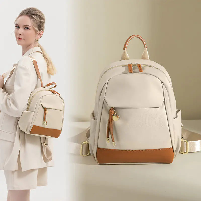 Women's Oxford Cloth Tote Bag - Stylish