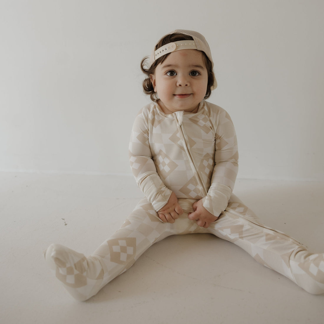Bamboo Zip Pajamas | Cottage Quilt