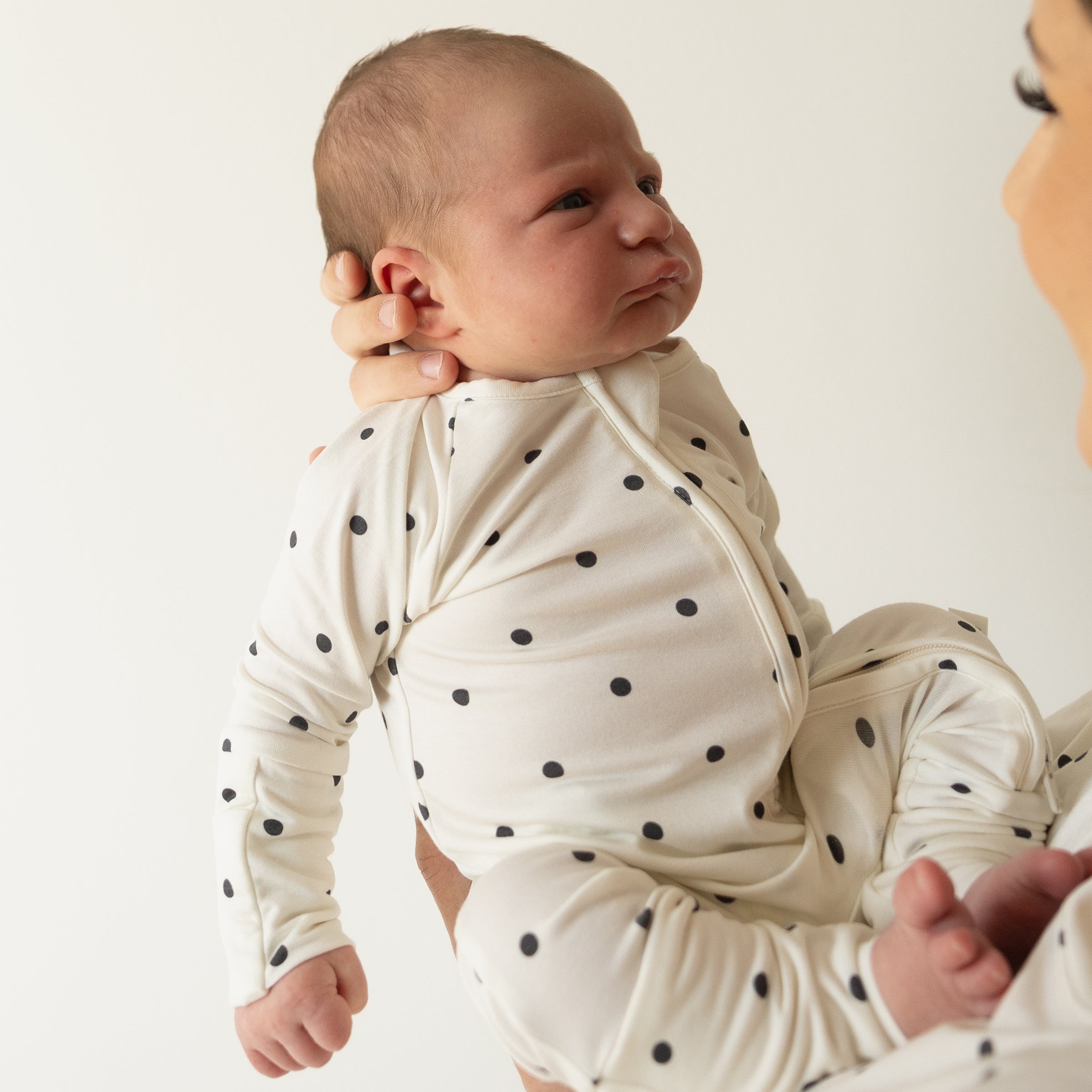 Annie Bamboo Zip Pajamas – Minimalist Baby Sleepwear