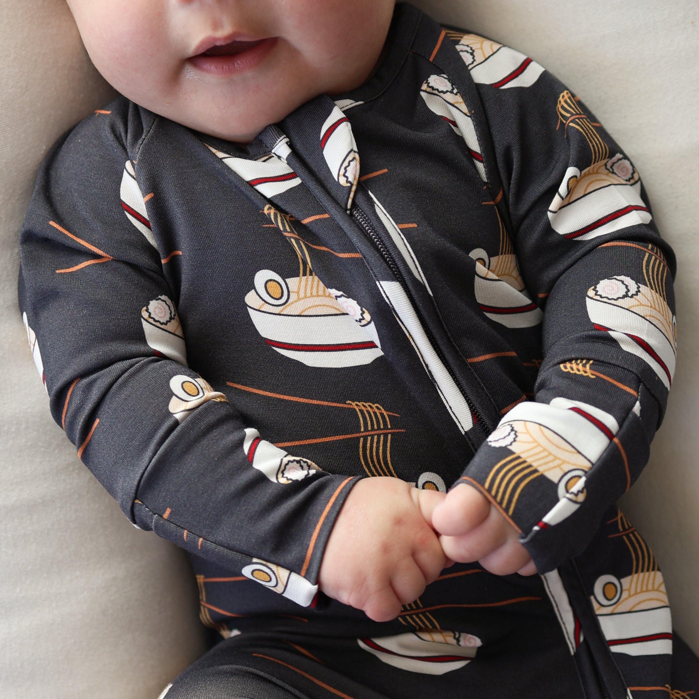 Bamboo Zip Pajamas | Ramen