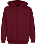 Youth Full Zip Hooded Sweatshirt - Versatile Unisex Zip-Up Hoodie