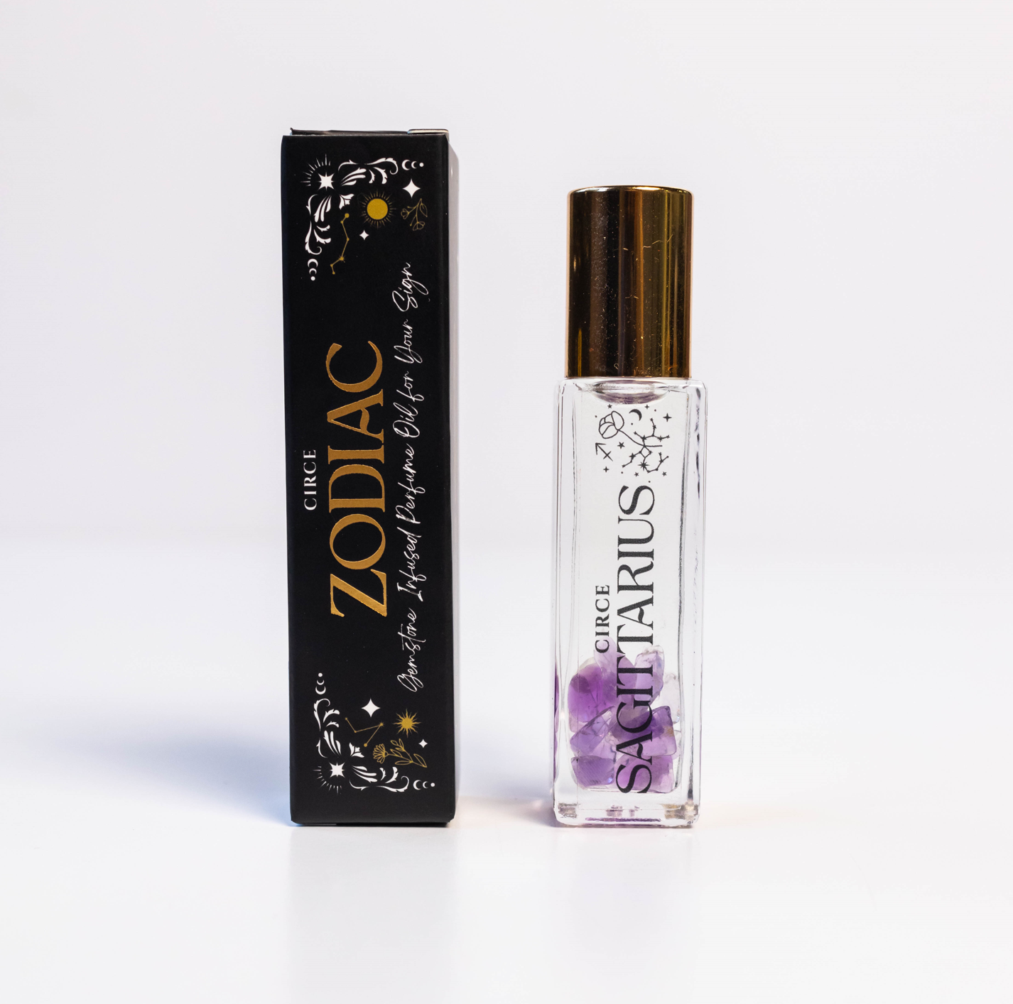 Zodiac Perfume - 12 zodiac gift Gemstone infused