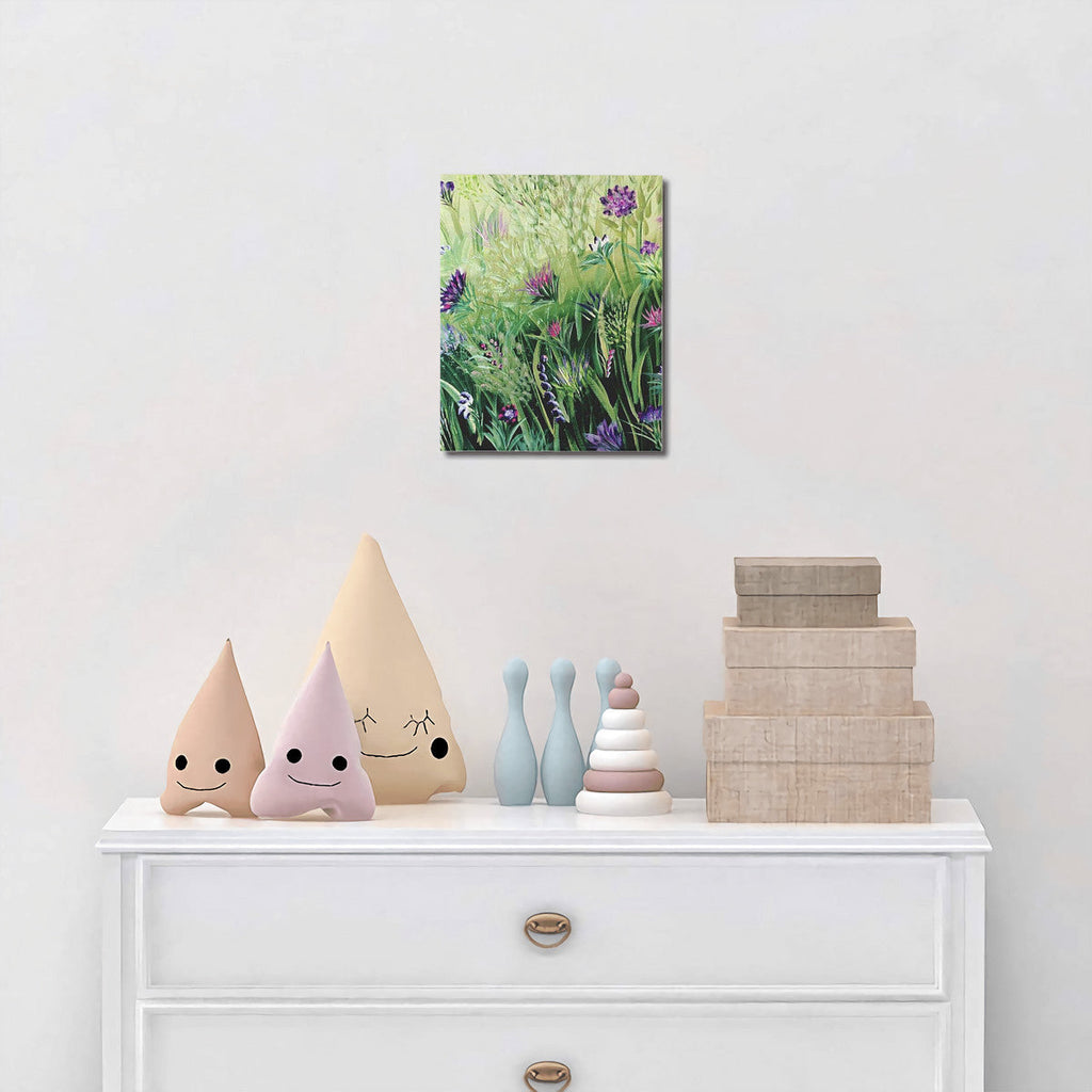 Canvas with Mounting Brackets 8x10in