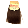 Micro Yaky Perm Straight Human Hair Extensions in Light Brown
