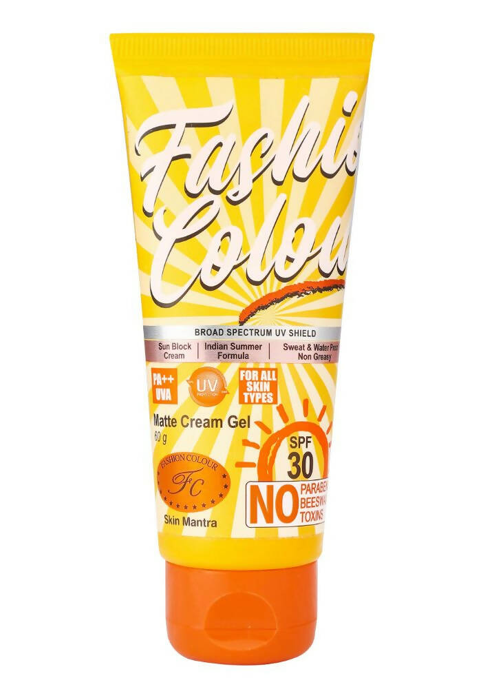 Fashion Colour Sun Block and Protection Cream SPF 30 tube